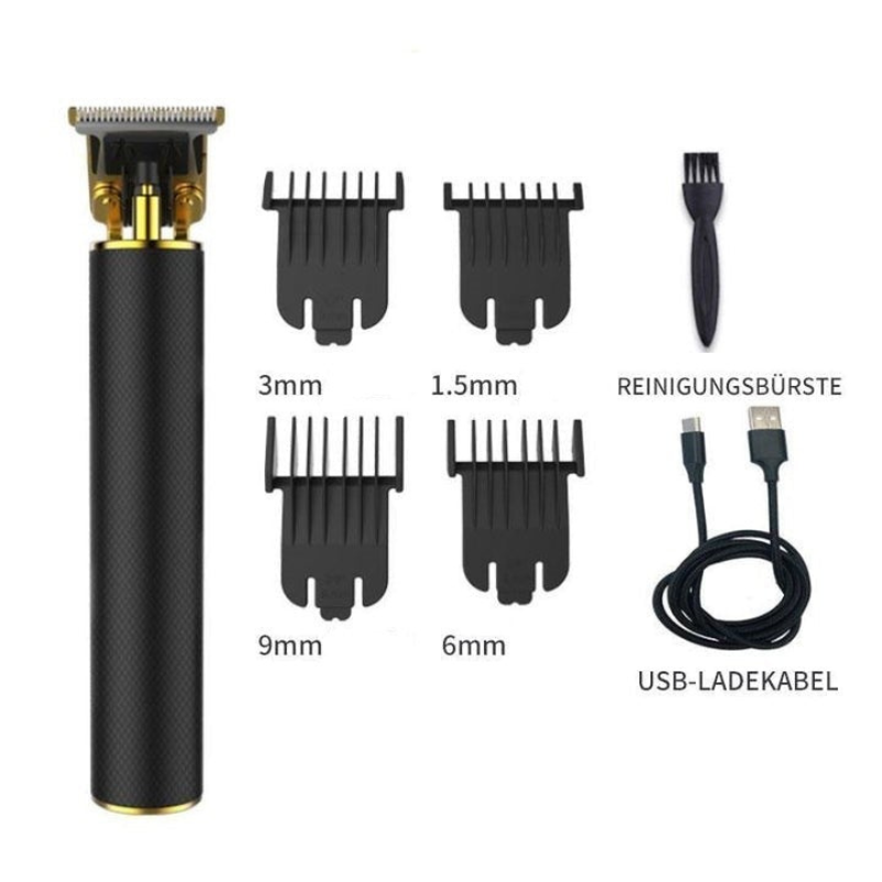 TrimCraft – Elektrischer Haarschneider mit T Blade und USB C Schnellladung
