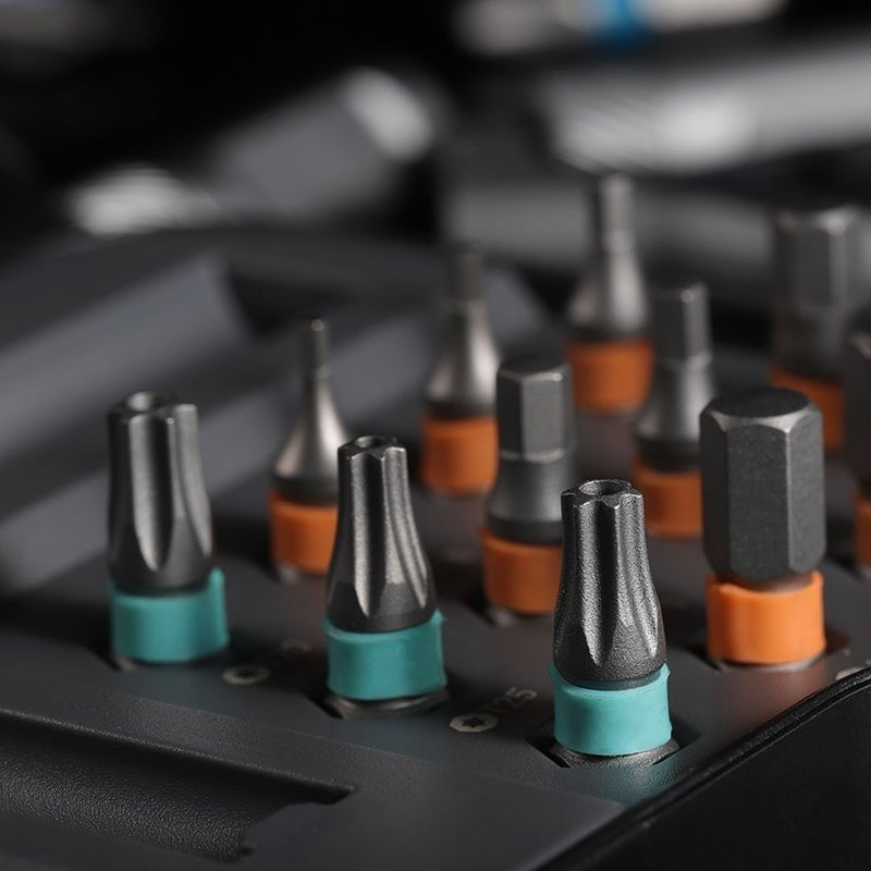 QuickFixer – Kompaktes 24 in 1 Multitool Reparaturset mit Schraubendrehersatz