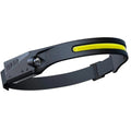 WaveLight – LED Sensor Stirnlampe mit Akku und verstellbarem Band