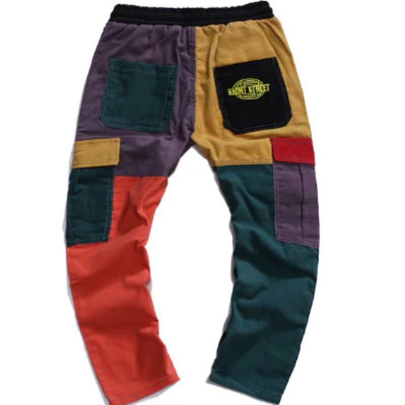 Niklas – Cargohose im Entspannte Passform mit Kordelzug in der Taille und Taschen