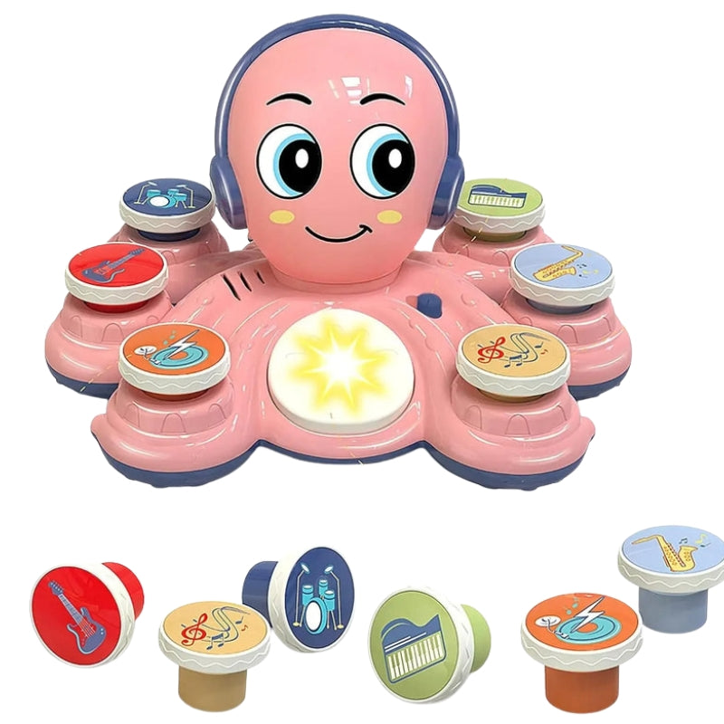 TuneTako - Muzikaal octopusspeelgoed met interactieve lichtjes en bewegingsspel