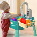 AquaJoy – Interaktives Wasserspiel Spülbecken mit Wasserhahn und Küchenzubehör für Kinder