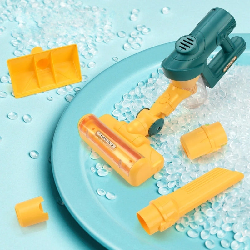 MiniTasker – Spielzeugstaubsauger für Kinder mit funktionierender Saugfunktion und Reinigungsrollenspiel