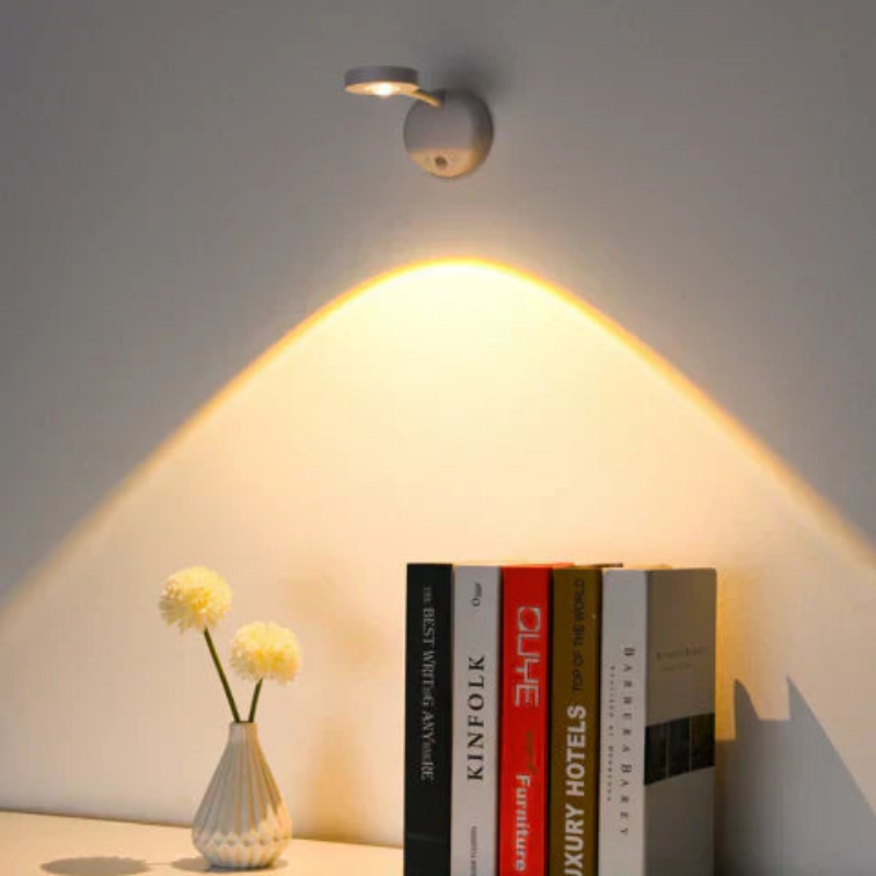 LumoBeam – Wiederaufladbarer LED Wandstrahler mit Bewegungsmelder und Dimmfunktion