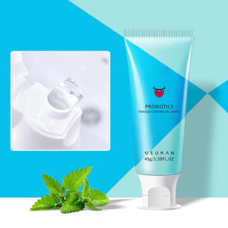 PureBreathe – Zungenpflegegel mit Bürste für dauerhaft frischen Atem
