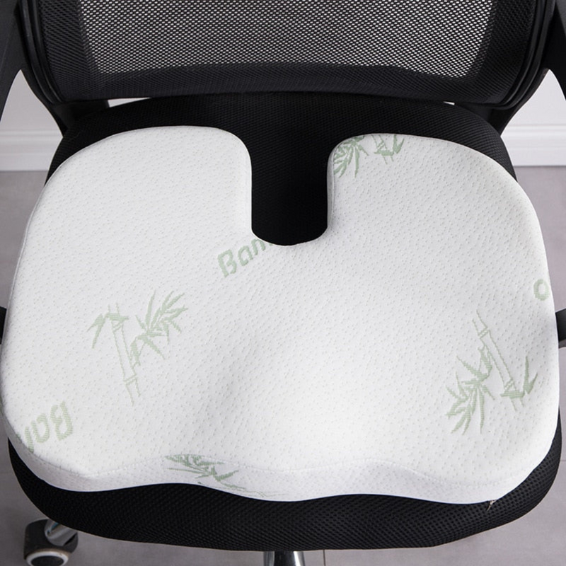 CozyRelax – Weiches Sitzkissen mit konturierter Form und rutschfester Unterseite