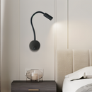 FlexiGlow – Moderne LED Nachttischlampe mit flexiblem Schwanenhals und 360° Drehung