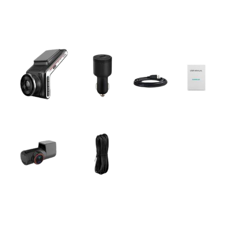 DriveCam – 4K Duale Dashcam mit Nachtsicht und WLAN Konnektivität