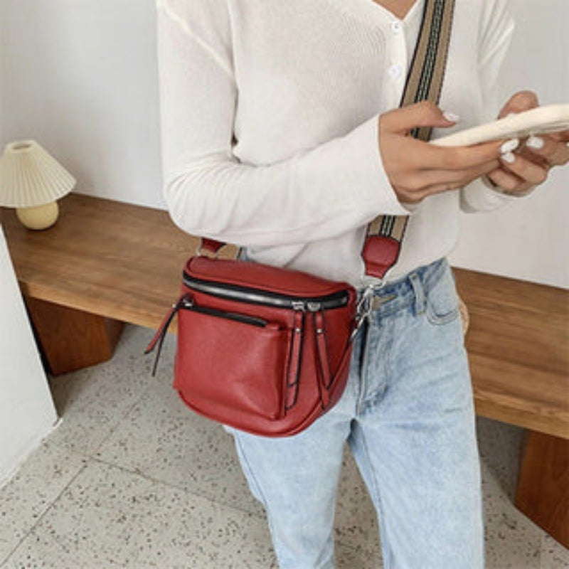 Gisela – Modische Crossbody tasche mit großem Fassungsvermögen und verstellbarem Riemen