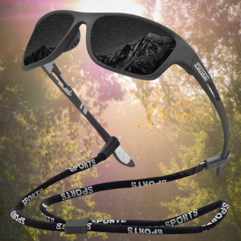 SportVision - Klassische Sport Sonnenbrille mit UV Schutz und kratzfesten Gläsern