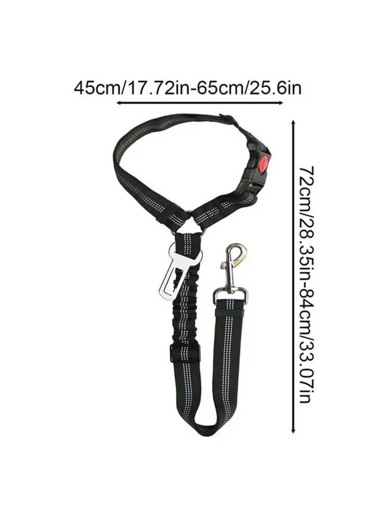 TailLock – Verstellbarer elastischer Hunde Autosicherheitsgurt für Sicherheit und Komfort