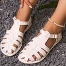 Amelie – Flache Sandalen mit rutschfester Sohle und Schnallenriemen für sicheren Halt