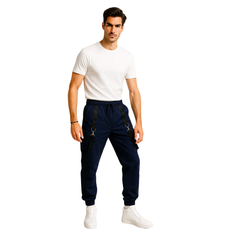 Tariq – Cargohose mit lockerer Passform und mehreren Taschen