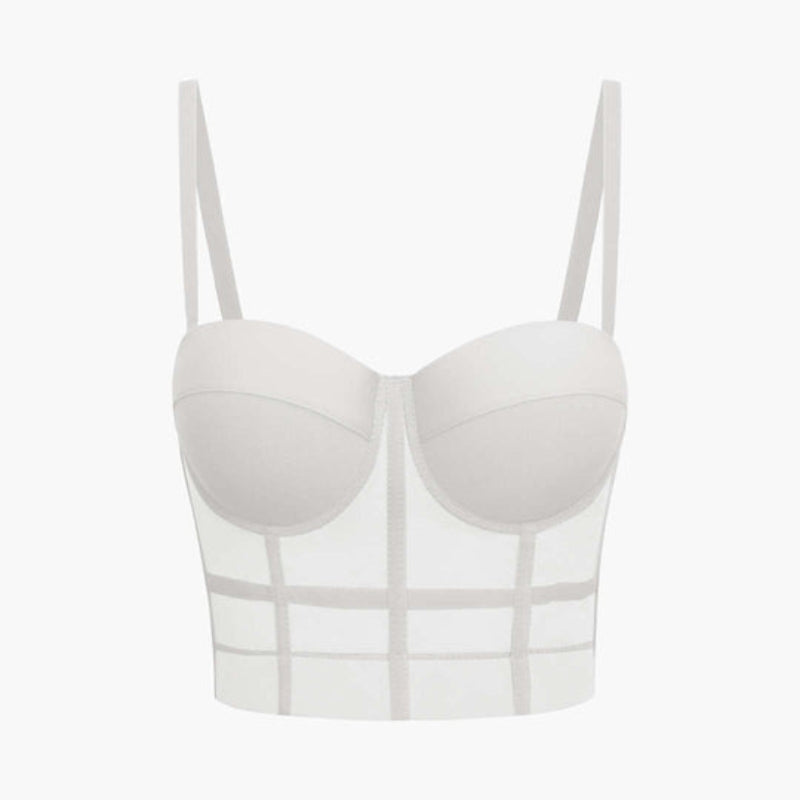 Anna – Stylisches BustierTop  mit breiten verstellbaren Trägern