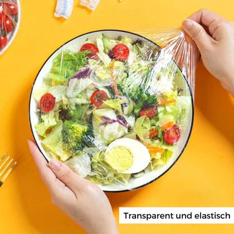SealEase - Wiederverwendbare Lebensmittelabdeckungen für Schüsseln Teller und Speisereste