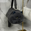 Erika – Luxuriöse Katzenhandtasche mit leichtgängigem Reißverschluss und verspieltem Entwerfen