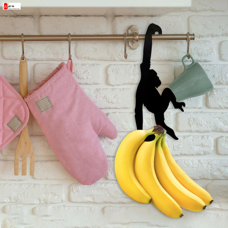 MonkeyGrip - Verspielte Bananenbügel für eine stilvolle Küche