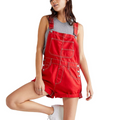 Clara – Ärmelloser Jumpsuit mit verstellbaren Trägern und praktischen Taschen