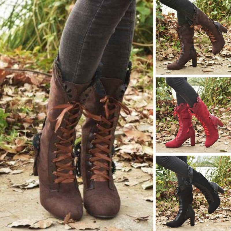 Renate – Stylische High Heel Stiefeletten mit elegantem Entwerfen und bequemer Passform