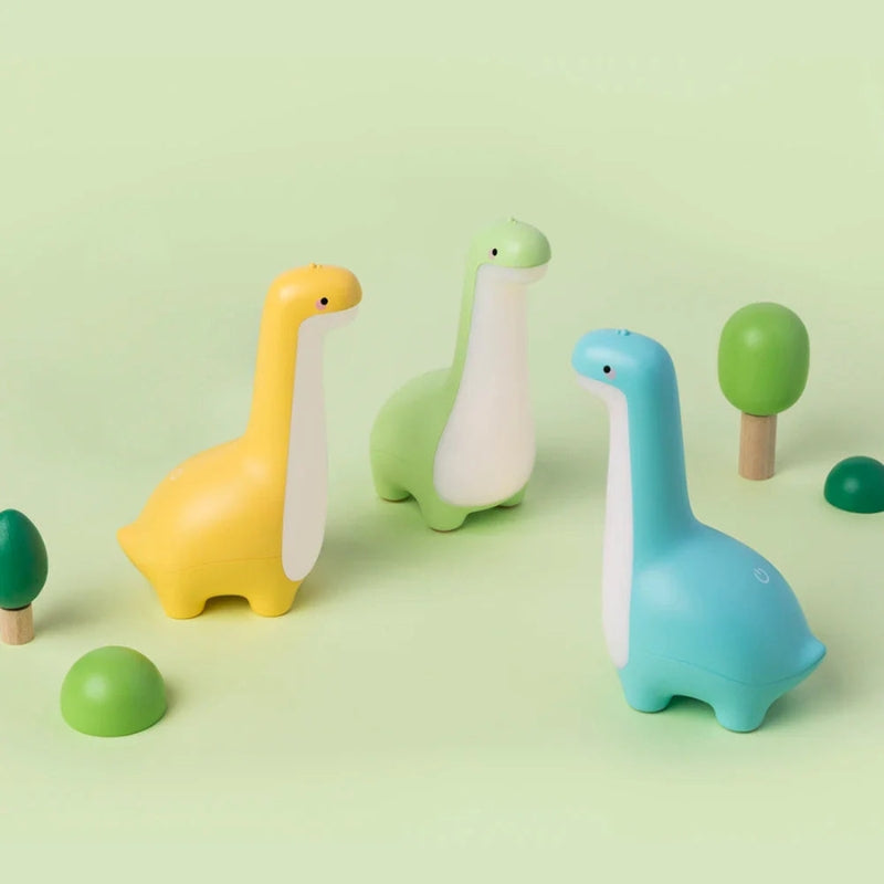 DinoLight - Dinosaurier LED Nachtlicht mit USB-Aufladung und verspieltem Gestaltung