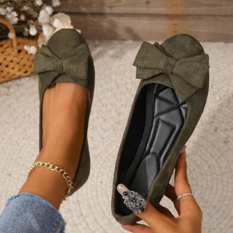 Emilia – Stylische Flache Schuhe mit rutschfester Sohle und runder Spitze