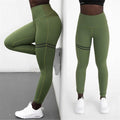 Angelika – Hohe Taille Leggings mit elastischer Passform und Hüftlifting Unterstützung