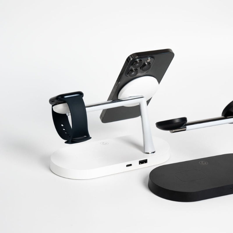 ChargeXpert – 3 in 1 Kabellose Ladestation für Uhr und AirPods
