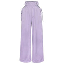 Zianah – Modische Hohe Taille Weites Bein Hose mit lockerer Passform