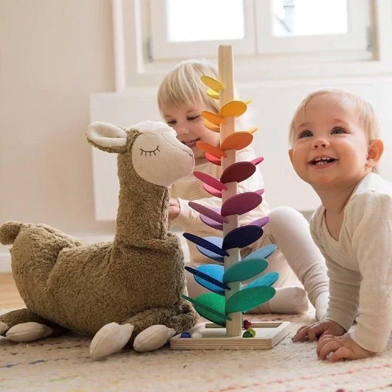 SkillLeaf - Musikalischer Murmelbaum mit interaktiven Ballspielen für Kinder