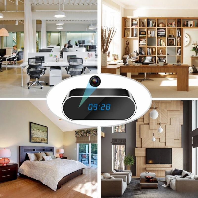 ClockGuard - Versteckte HD Kamera-Uhr mit Bewegungserkennung und Nachtsicht