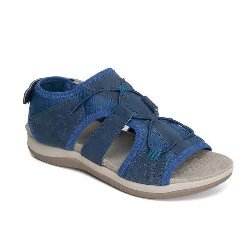 Catherine – Verstellbare orthopädische sandalen mit geschlossener zehenpartie und elegantem riemendesign