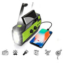 TerraVolt - Multifunktionales Solarradio mit Powerbank für Notfälle