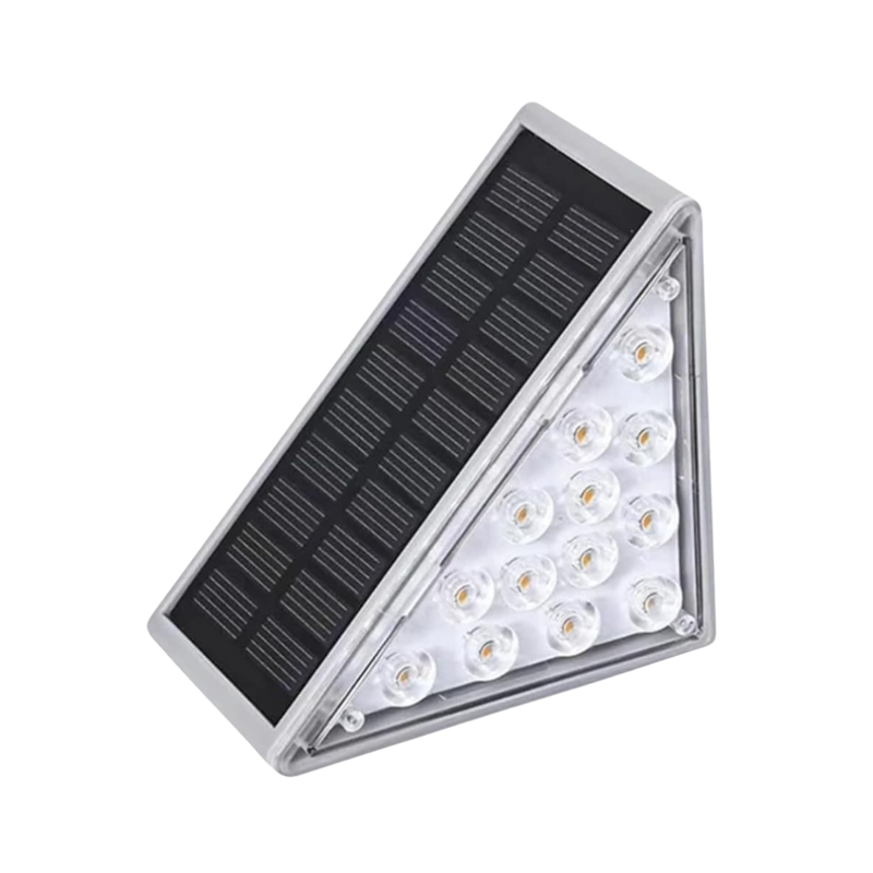 EcoLume - Solar Terrassenleuchten mit automatischem Sensor für mühelose Außenbeleuchtung