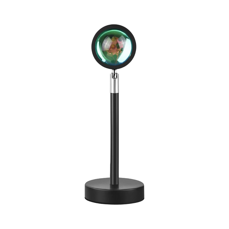 SunLume - USB Sonnenuntergangsprojektionslampe mit 360° drehbarem Kopf für entspannende Atmosphäre