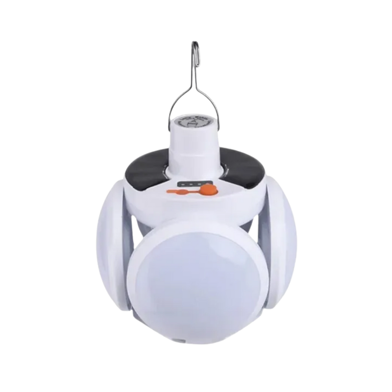 SolarGlow - Solarbetriebene Außenlampe mit USB Aufladung für zuverlässige Beleuchtung