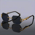 Amelie – Leichte Sonnenbrille mit goldenen Akzenten und UV Schutz