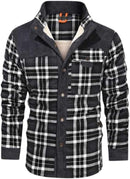 Adam - Warm  Langärmelig Jacke Mit Taschen