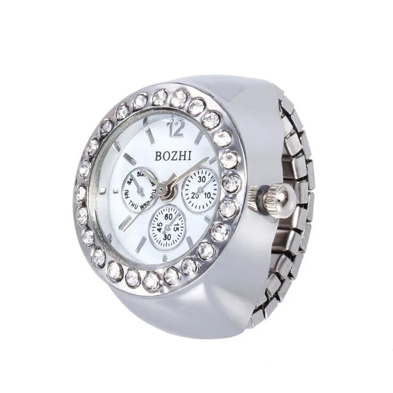 TimeBand – Moderne fingeruhr mit verstellbarer passform und elegantem design