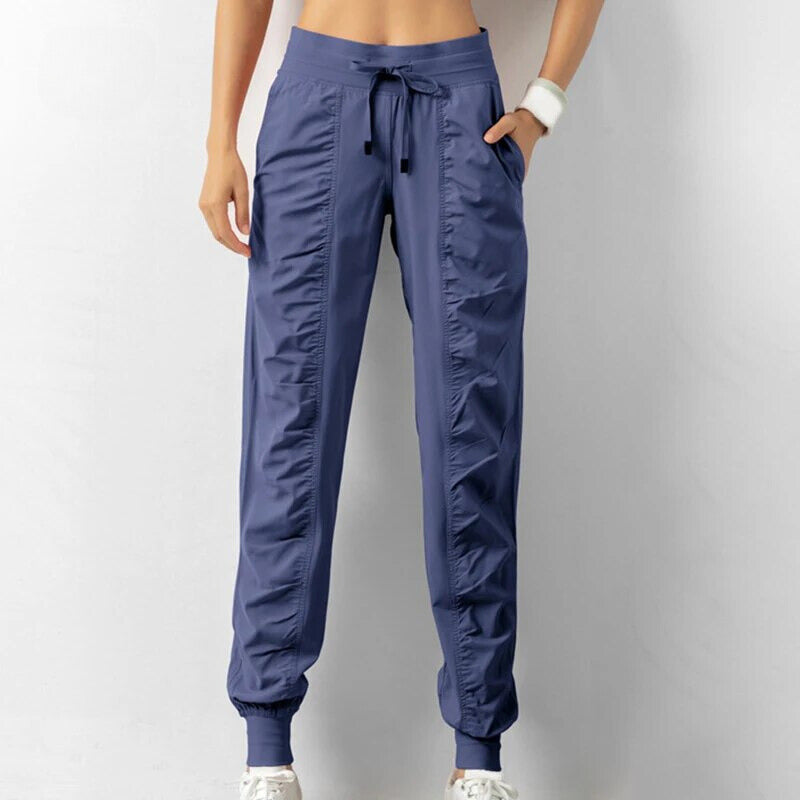 Annika - Bequeme Hose mit Kordelzug in der Taille und Taschen