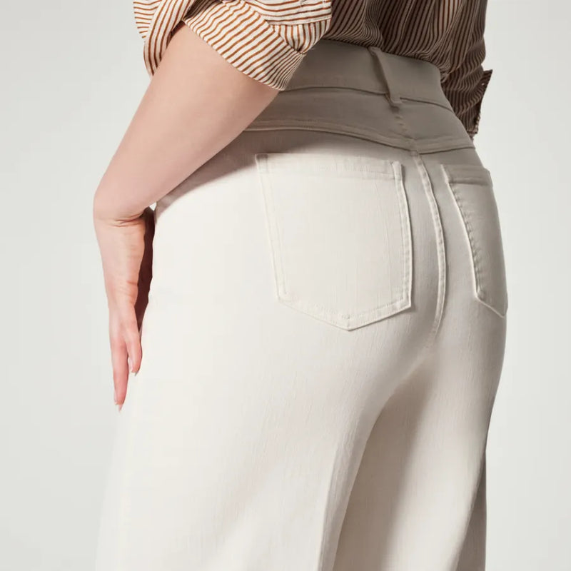 Livia - Bequeme Jeans mit weitem Bein und hoher Taille mit Taschen und Reißverschlüssen