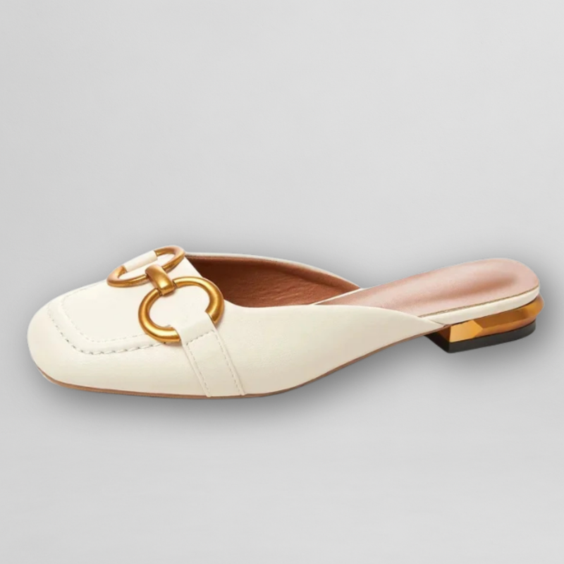 Denise – Leichte Schuhe mit flachem rutschfester Sohle für Komfort