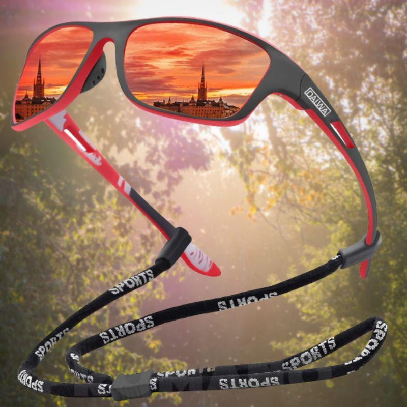 SportVision - Klassische Sport Sonnenbrille mit UV Schutz und kratzfesten Gläsern