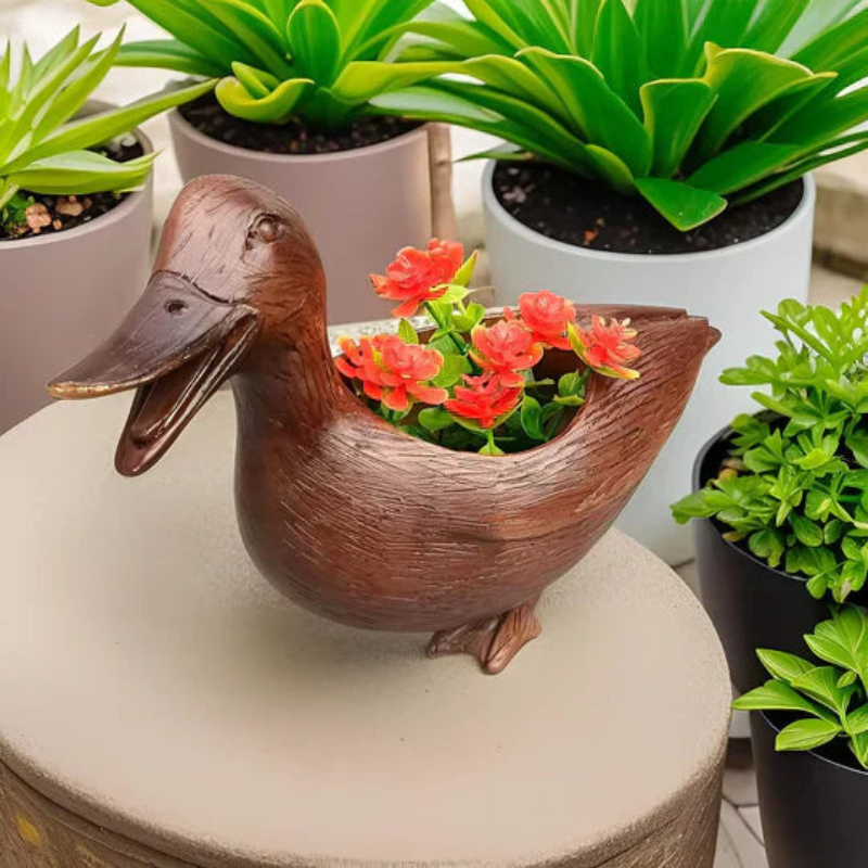 DuckSprout – Blumentopf in Entenform für eine einzigartige und verspielte Dekoration