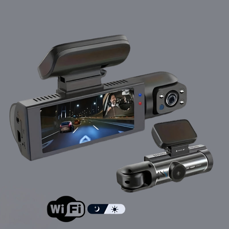 DriveGuard – 320° Ultraweitwinkel-Smart-Dashcam mit Nachtsicht