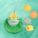 TubTales – Lustiges Frosch Brunnenspielzeug mit sprühendem Wasser für interaktive Badezeit