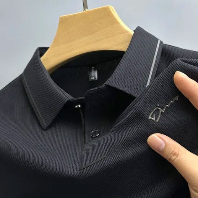 Stefan – Elegantes Poloshirt mit kurzen Ärmeln und Umlegekragen