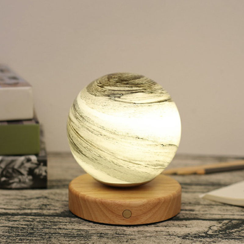 LunarBeam – Mini Tischlampe mit tragbarem Sockel für gemütliche Beleuchtung