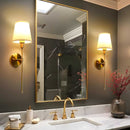 LuxeGlow - Kabellose Wandleuchte Schlankes Gestaltung mit Lampenschirm für moderne Beleuchtung