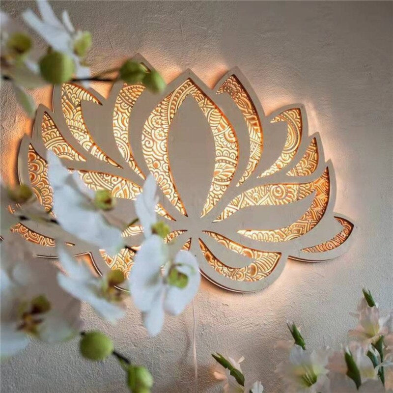 LiteBloom – Moderne Blumen Wandleuchte mit einzigartigem Entwerfen für die Inneneinrichtung