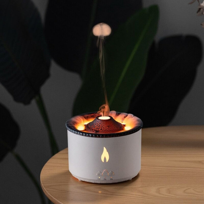 MistNest - Startseite Aroma Luftbefeuchter mit ätherischem Öl Diffusor und Stimmungsbeleuchtung